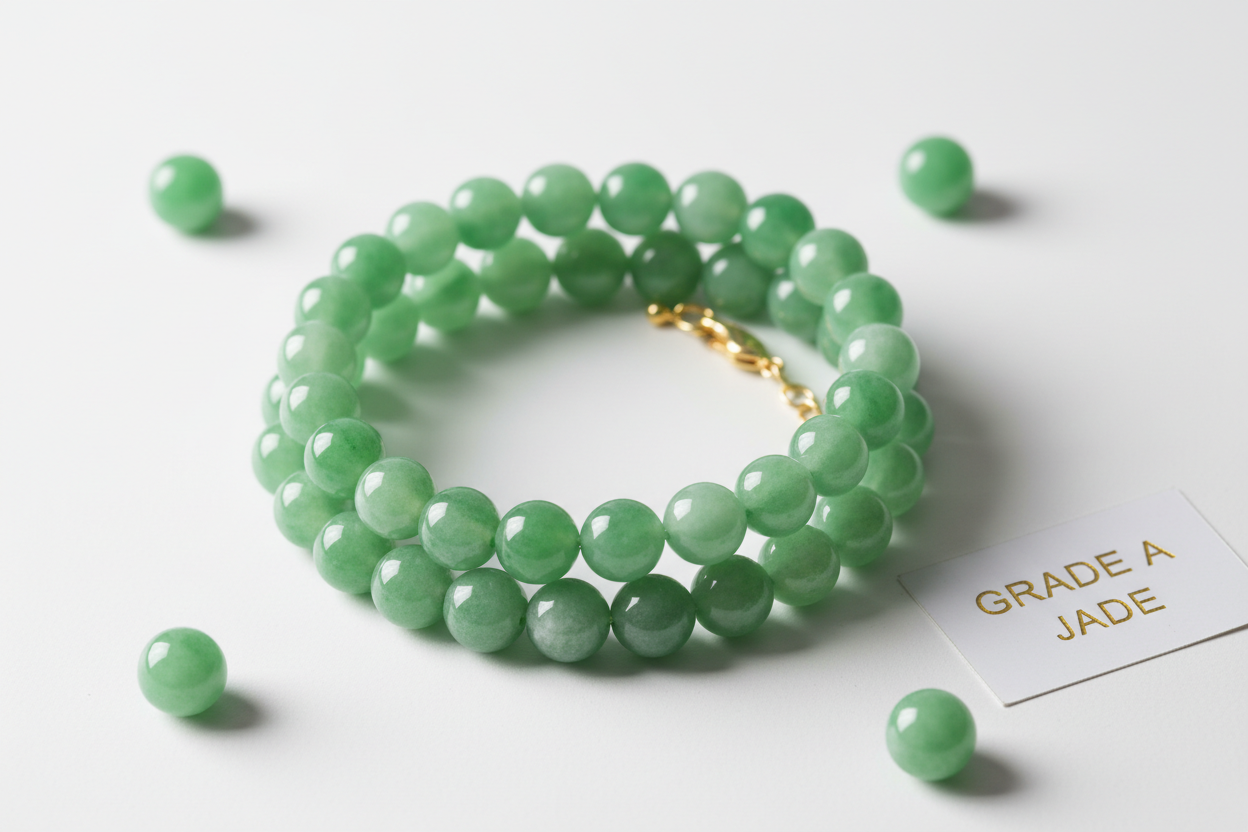 Jade Beaded Bracelets