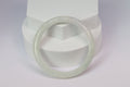 Milky White Jade Bangle – 52.8mm