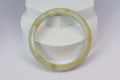 Honey Veil Jade Bangle – Grade A Natural Jadeite (56.1 mm)